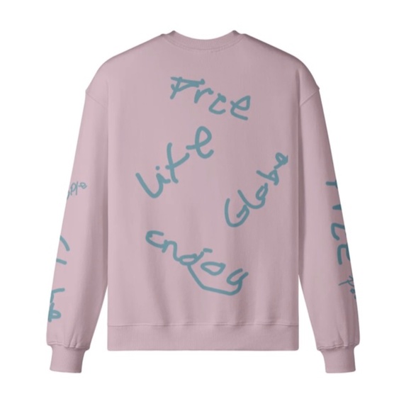 Oversize Crew neck Enjoy Life E5  sweatshirt - Picture 3 of 4